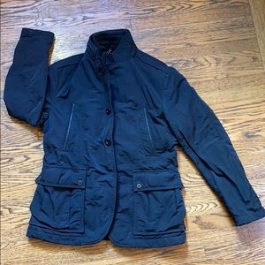 Men’s Hugo Boss Navy bomber jacket — size M